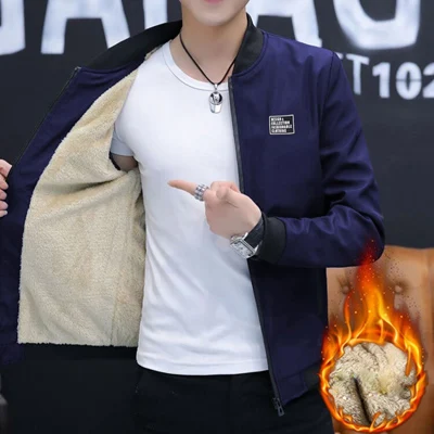 Men's Bomber Zipper Jacket Winter Male Fleece Warm Coats Casual Streetwear Hip Hop Slim Fit Pilot Jackets Mens Clothing
Men's Bomber Zipper Jacket Winter Male Fleece Warm Coats Casual Streetwear Hip Hop Slim Fit Pilot Jackets Mens Clothing