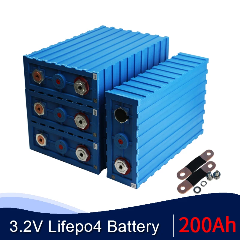 CBH 8 шт 100% новый 3 2 V 200Ah сотовый CALB LiFePo4 Перезаряжаемые батареи 12V 24V 48V для упаковки