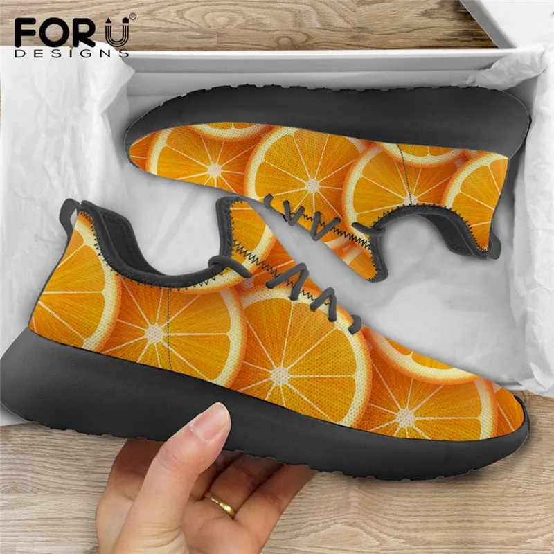 FORUDESIGNS Flats 2021 Women Shoes Hawaiian Fruit Printed Sneakers Fashion Lace-Up Comfortable Spring/Autumn Footwear for Ladies
FORUDESIGNS Flats 2021 Women Shoes Hawaiian Fruit Printed Sneakers Fashion Lace-Up Comfortable Spring/Autumn Footwear for Ladies
