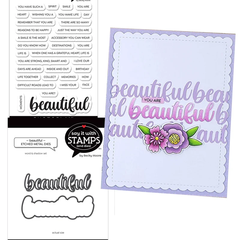 2021 New Arrival Beautiful Words Letter Metal Cutting Dies and Stamps Scrapbook Seal Craft Stencil Card Make Album Sheet Die Cut
2021 New Arrival Beautiful Words Letter Metal Cutting Dies and Stamps Scrapbook Seal Craft Stencil Card Make Album Sheet Die Cut