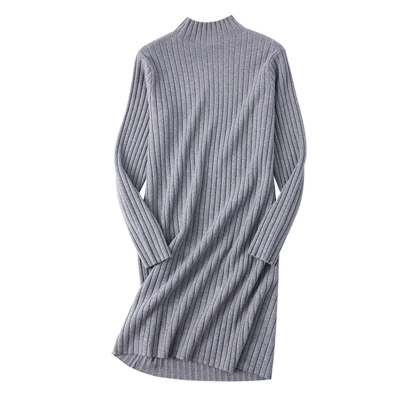 2020 Autumn and Winter New Women Knitted Dress Fashion Casual Long Sleeve Elegant Women Turtleneck Mid-length Sweater Dresses
2020 Autumn and Winter New Women Knitted Dress Fashion Casual Long Sleeve Elegant Women Turtleneck Mid-length Sweater Dresses