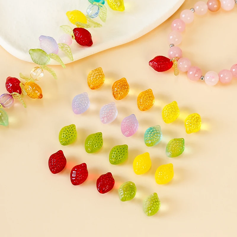 Horizontal hole lemon Czech glass glass beads DIY hand-made earrings jewelry accessories beaded necklace bracelet material
Horizontal hole lemon Czech glass glass beads DIY hand-made earrings jewelry accessories beaded necklace bracelet material