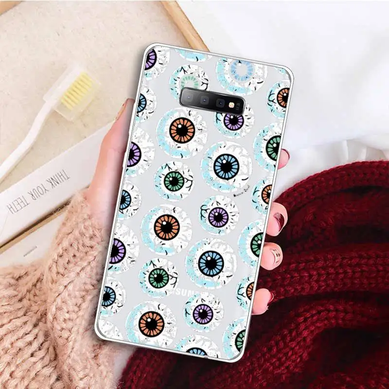 Evil eyes cartoon mobile carcasa Phone Case Transparent For Samsung Galaxy A 71 21s S note 8 9 10 plus 20 ultra
Evil eyes cartoon mobile carcasa Phone Case Transparent For Samsung Galaxy A 71 21s S note 8 9 10 plus 20 ultra