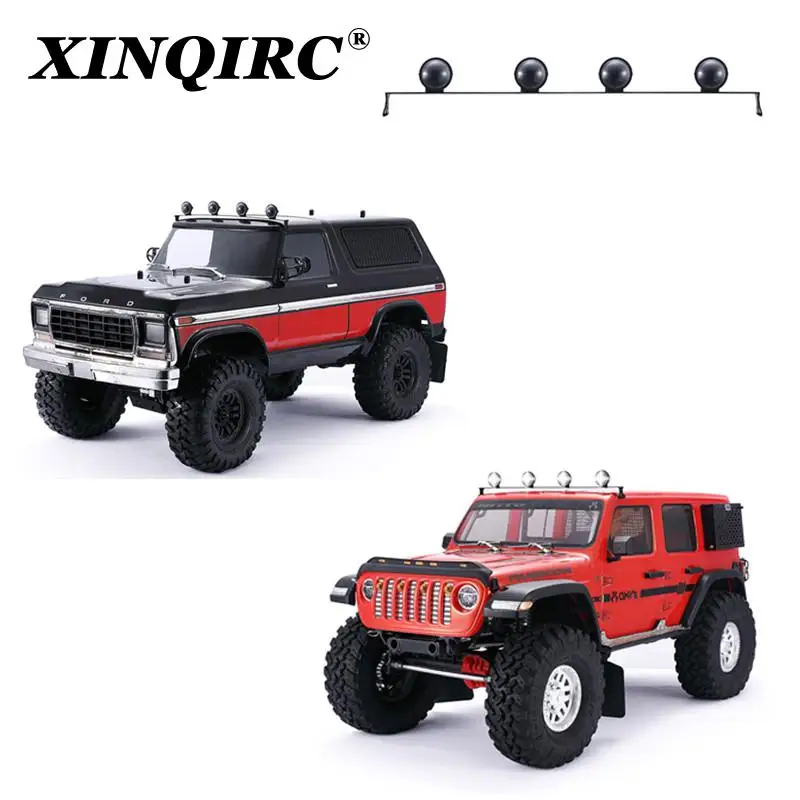 TRX-4 LED light, roof spotlight, round light, suitable for 1/10 crawler AXIAL SCX10 JEEP Wrangler TRX4 TRX6 car accessories
TRX-4 LED light, roof spotlight, round light, suitable for 1/10 crawler AXIAL SCX10 JEEP Wrangler TRX4 TRX6 car accessories