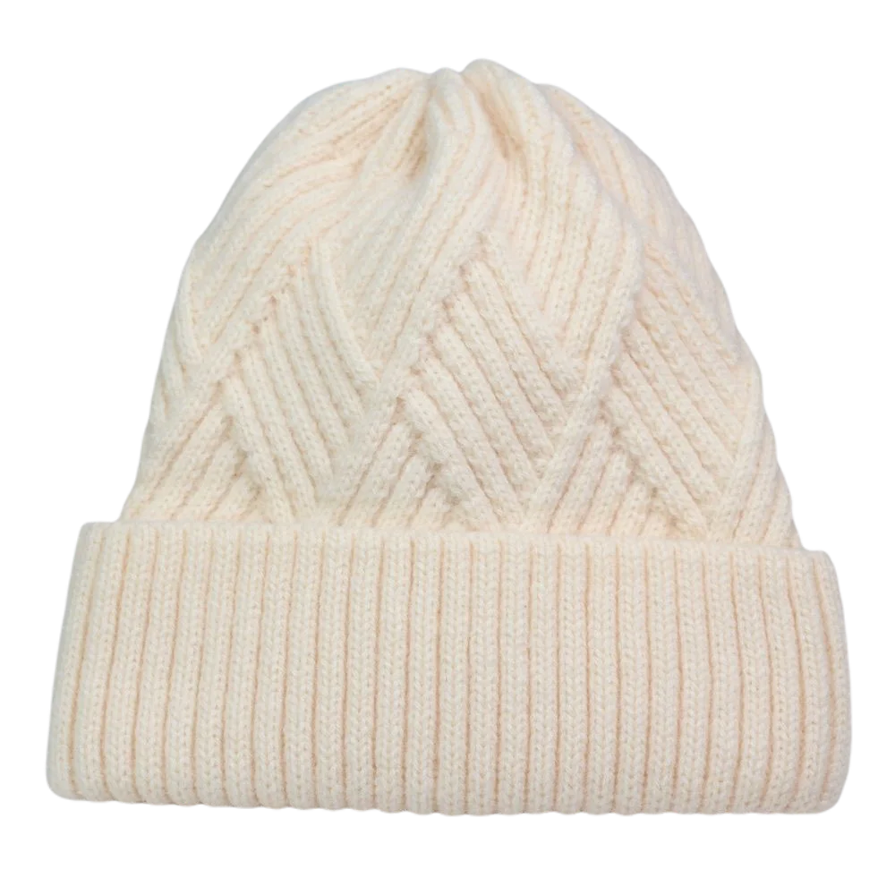 

Very Stretchy Plain Stripe Beanie Women's Knit Hats Soft Winter Skully Cap Warm Gorros de Wool Beige Blue Black Green