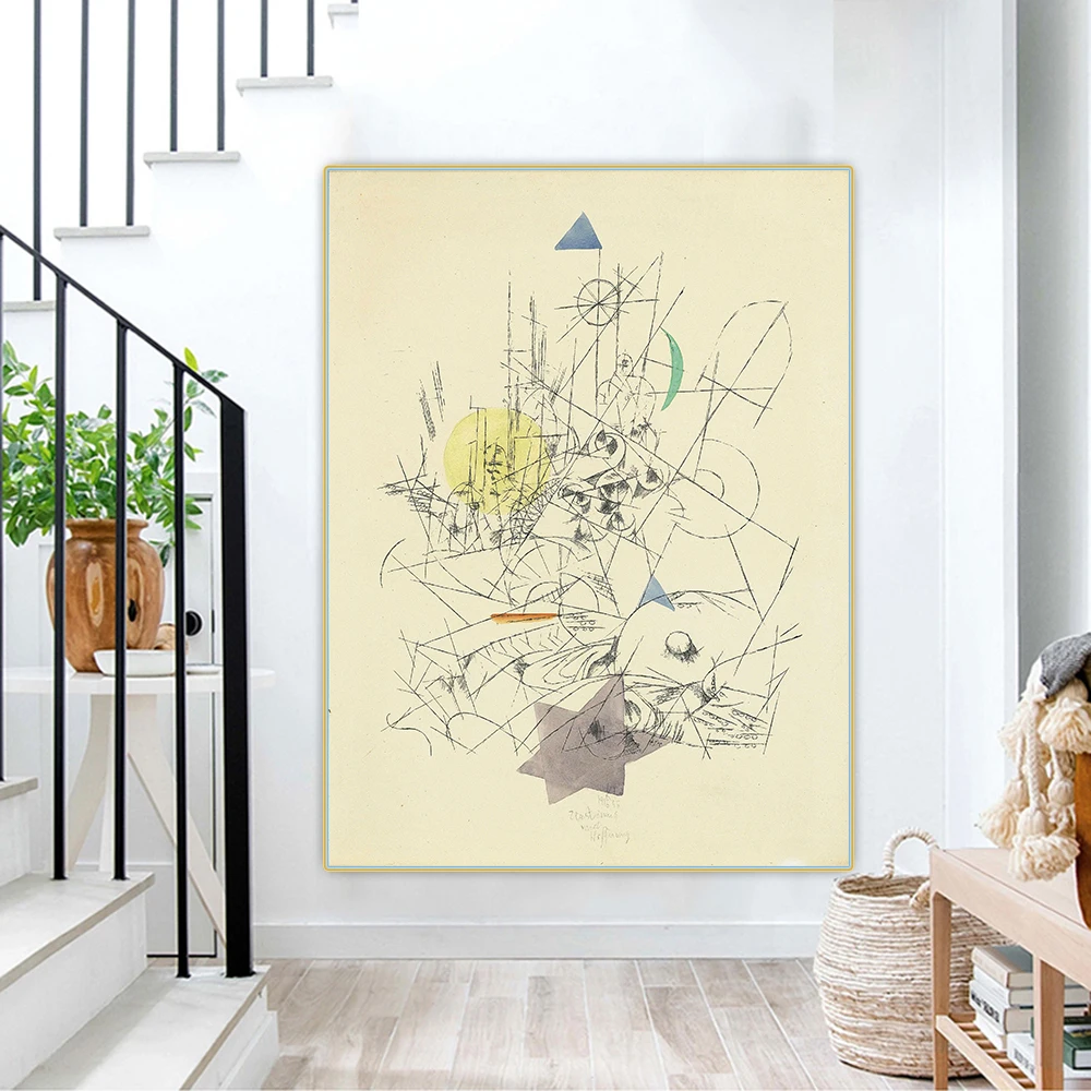 Citon Paul Klee《Destruction and Hope》Canvas Art Oil Painting Artwork Print Poster Picture Wall Decor Home Living Room Decoration
Citon Paul Klee《Destruction and Hope》Canvas Art Oil Painting Artwork Print Poster Picture Wall Decor Home Living Room Decoration