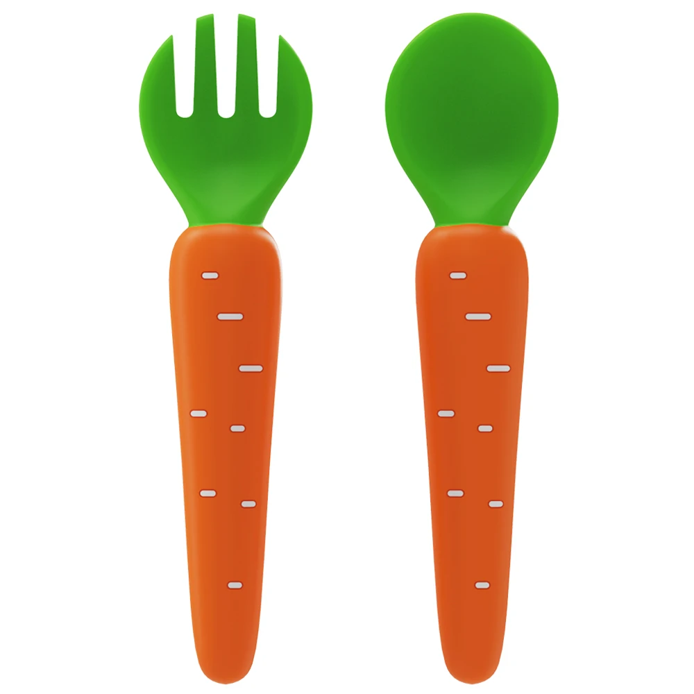 2PCS Safety Silicone Spoons for Baby Teething Stick Teether Newborn Toddler Training Feeding Spoons Infant Tableware Color box
2PCS Safety Silicone Spoons for Baby Teething Stick Teether Newborn Toddler Training Feeding Spoons Infant Tableware Color box