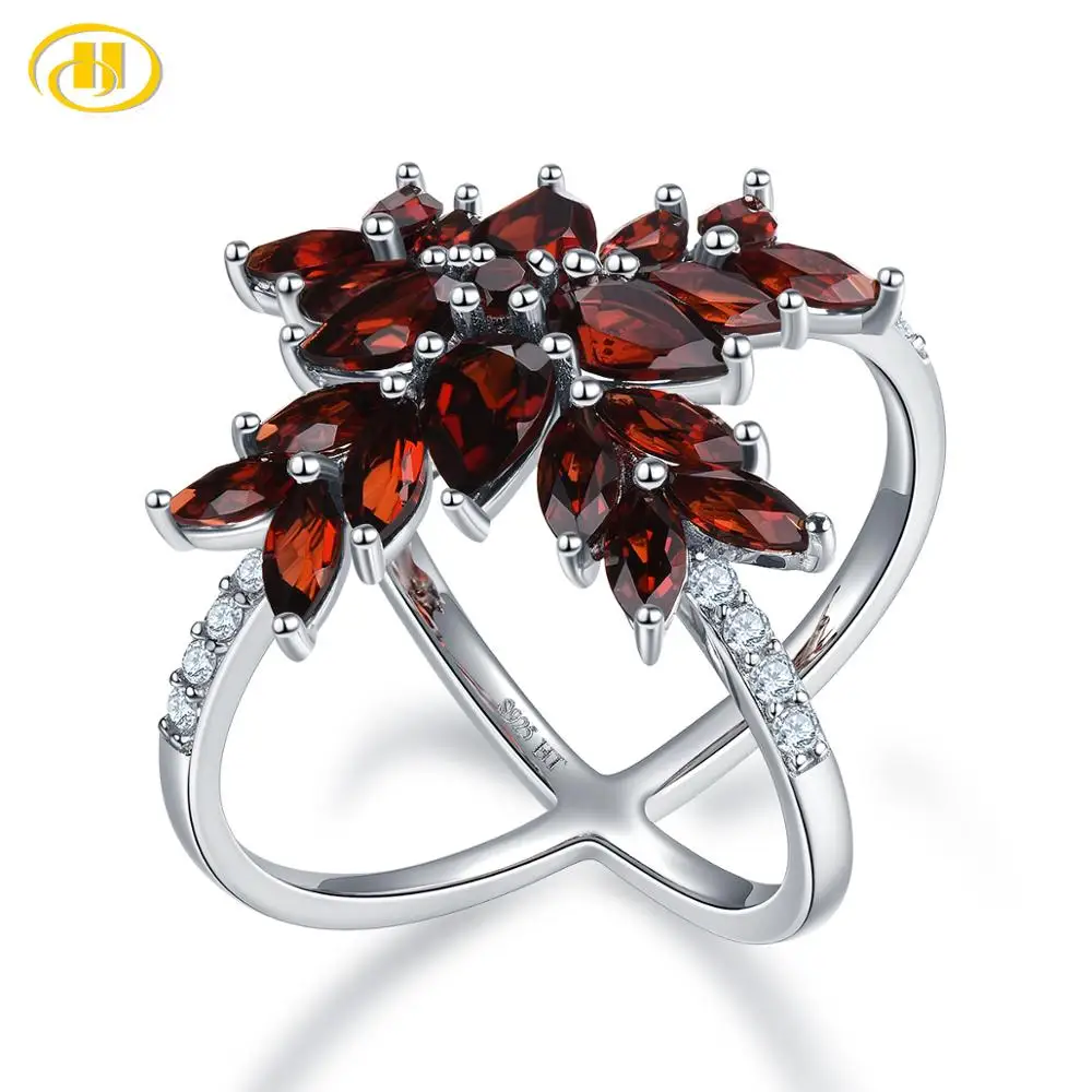 Natural Garnet 925 Sterling Silver Rings Unique Special Design 5.05 Carats Natural Garnet Gemstone Rings Unisex Anniversary Gift
Natural Garnet 925 Sterling Silver Rings Unique Special Design 5.05 Carats Natural Garnet Gemstone Rings Unisex Anniversary Gift