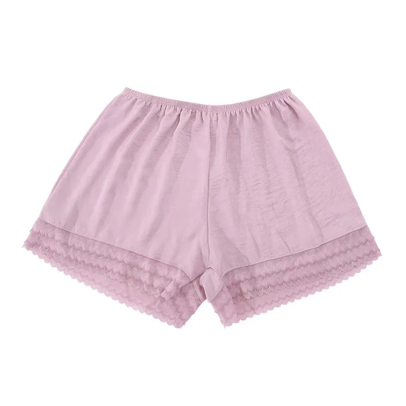 Summer Women Safety Pants 2021 New Solid Color Anti-walking Light Leggings Fashion Nylon Lace Thin Silk Home Safety Pants
Summer Women Safety Pants 2021 New Solid Color Anti-walking Light Leggings Fashion Nylon Lace Thin Silk Home Safety Pants