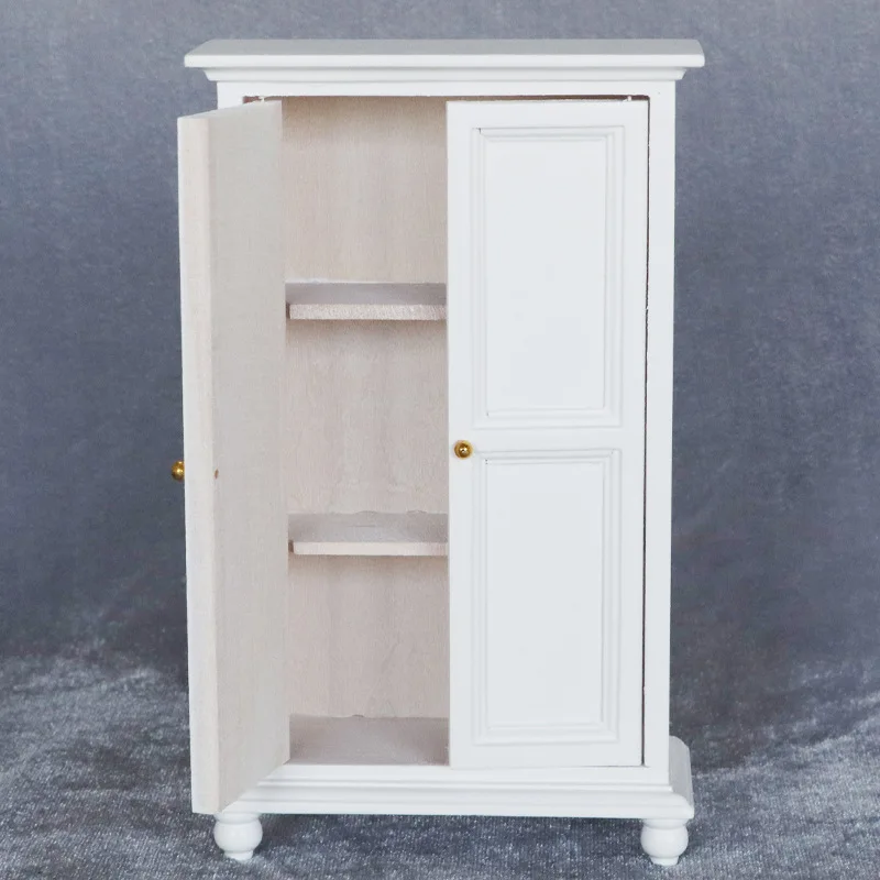 1:12 DIY Dollhouse Furniture Miniature Handmade Wooden Model Scene Accessories Retro European Style Wardrobe Cabinet
1:12 DIY Dollhouse Furniture Miniature Handmade Wooden Model Scene Accessories Retro European Style Wardrobe Cabinet