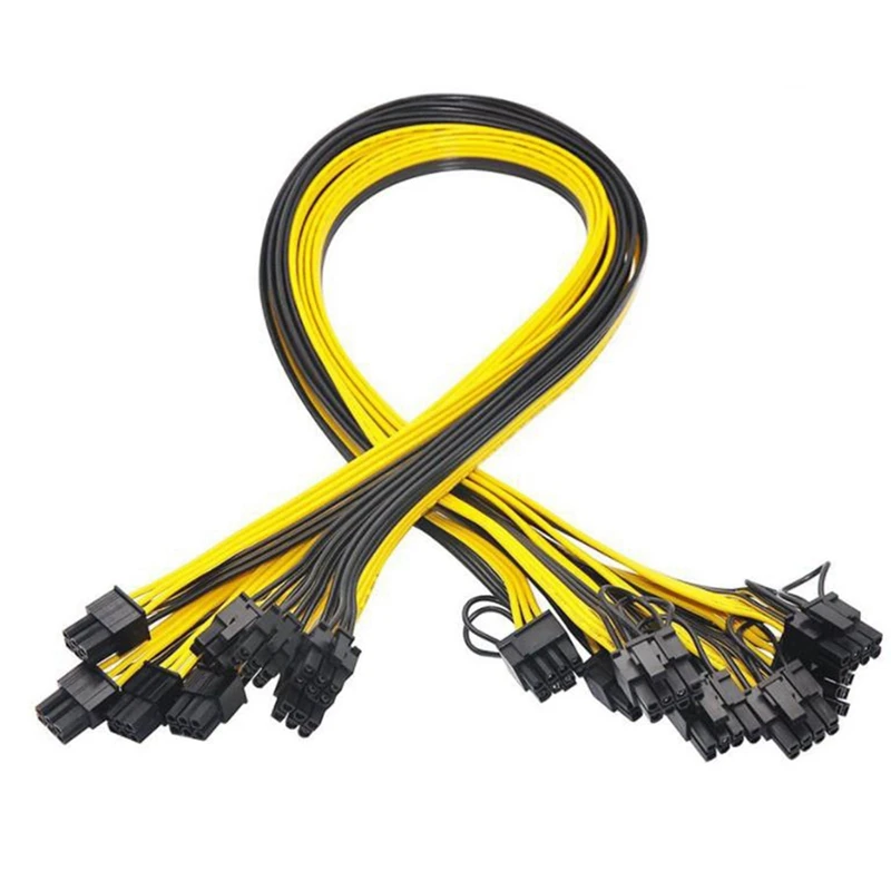 10 шт. 16AWG 6 Pin PCI-E до 8 Pin (6 + 2) PCI-E (штекер-штекер) силовой кабель для HP Серверная коммутационная плата для майнинга
10 шт. 16AWG 6 Pin PCI-E до 8 Pin (6 + 2) PCI-E (штекер-штекер) силовой кабель для HP Серверная коммутационная плата для майнинга