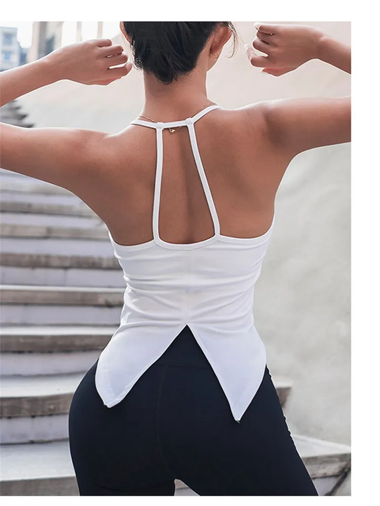 Yoga vest female with chest pad outside wear running fitness sling bra anti-sagging sexy beauty back sports underwear summer
Yoga vest female with chest pad outside wear running fitness sling bra anti-sagging sexy beauty back sports underwear summer