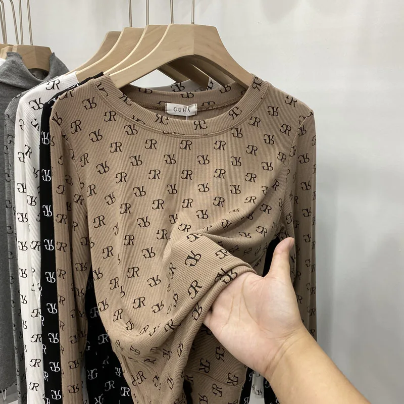 Roungneck Long Sleeve T-shirt for Woman Tops Harajuku Kpop Korean Style Female Top Clothing Streetwear Harajuku
Roungneck Long Sleeve T-shirt for Woman Tops Harajuku Kpop Korean Style Female Top Clothing Streetwear Harajuku
