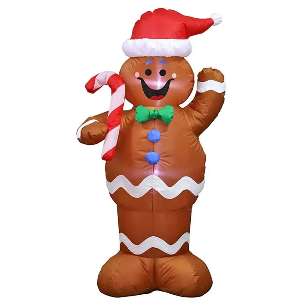 Gift Package Gingerbread Man Inflatables Gingerbread Man Christmas Party Decor Supper Market Hotel Giant Cute Inflatable
Gift Package Gingerbread Man Inflatables Gingerbread Man Christmas Party Decor Supper Market Hotel Giant Cute Inflatable