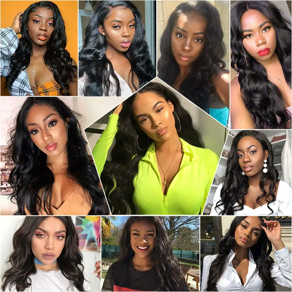 13x4 Lace Frontal Wigs Brazilian Body Wave Human Hair Wigs Natural Hairline Remy Weave Hair Lace Closure Wigs With Baby Hair
13x4 Lace Frontal Wigs Brazilian Body Wave Human Hair Wigs Natural Hairline Remy Weave Hair Lace Closure Wigs With Baby Hair