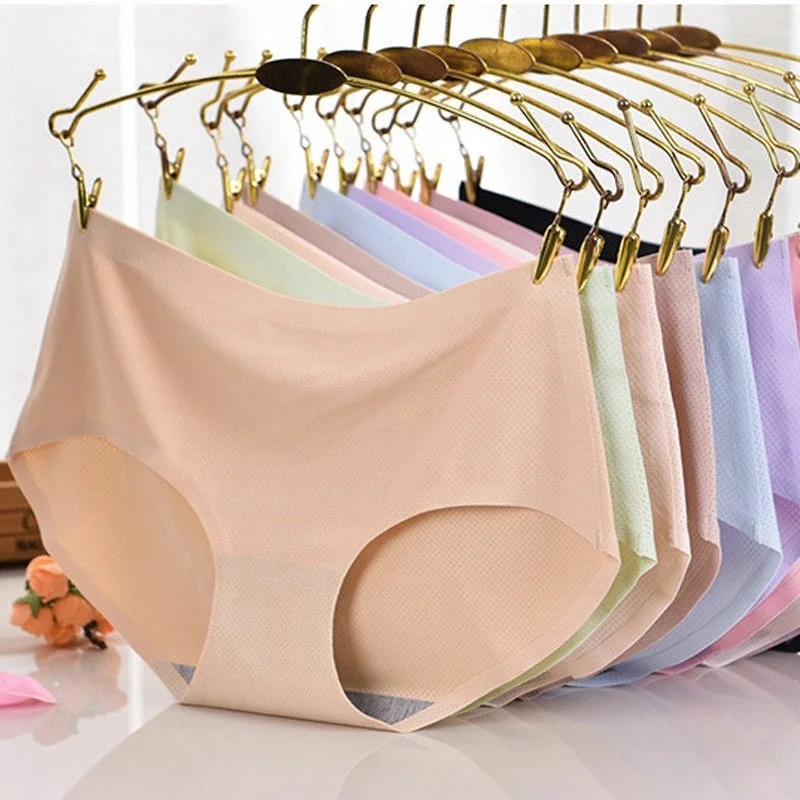 Women Seamless Panty Set Underwear Female Comfort Intimates Fashion Female Mid-Rise Briefs 8 Colors Lingerie Drop Shipping
Women Seamless Panty Set Underwear Female Comfort Intimates Fashion Female Mid-Rise Briefs 8 Colors Lingerie Drop Shipping