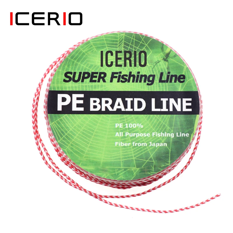ICERIO 8 Strands Braided PE Fishing Line For Tying Saltwater Assistants Hook Fish Hook Pesca Jig Hooks Lure Fishing Accessories
ICERIO 8 Strands Braided PE Fishing Line For Tying Saltwater Assistants Hook Fish Hook Pesca Jig Hooks Lure Fishing Accessories