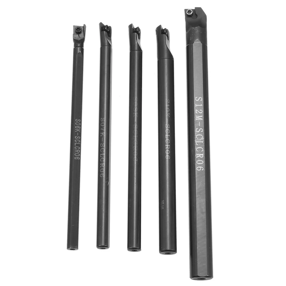 1 Set Turning Tool 5pcs 6 7 8 10 12 mm CLCR Boring Bar and 10pcs CCMT0602 Inserts and 5pcs Wrenches for Lathe Turning Tool
1 Set Turning Tool 5pcs 6 7 8 10 12 mm CLCR Boring Bar and 10pcs CCMT0602 Inserts and 5pcs Wrenches for Lathe Turning Tool