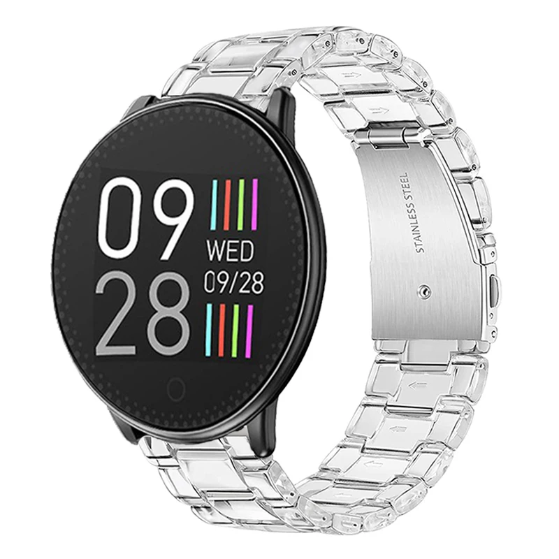 Strap For Umidigi Uwatch 3S/2S/2 smartwatch band Resin clear Bracelet Replace accessories For Umidigi Urun/Urun S watchbands
Strap For Umidigi Uwatch 3S/2S/2 smartwatch band Resin clear Bracelet Replace accessories For Umidigi Urun/Urun S watchbands