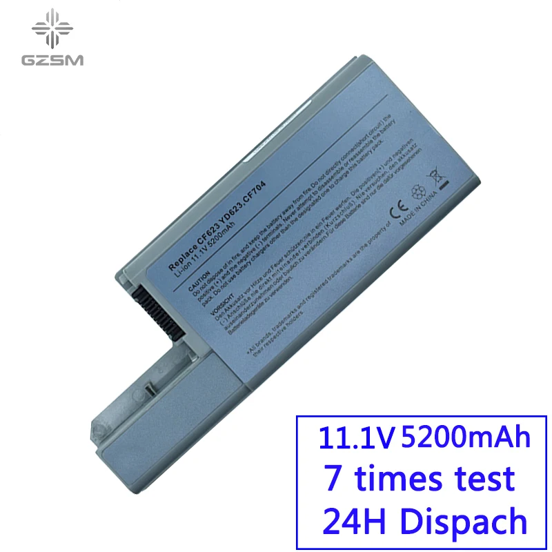 GZSM ноутбук Батарея D820 для Dell Latitude D830 D531 D531N M65 312-0538 451-10308 451-10309 451-10326 451-10327 CF623 |
