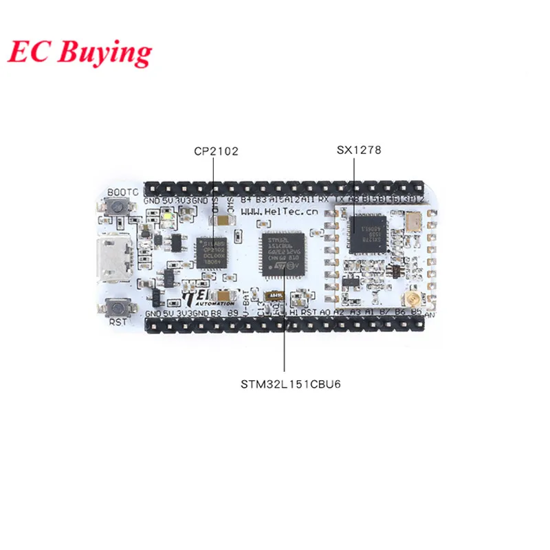 Фото SX1278 STM32L151CBU6 CP2102 LoRa LoRaWAN Knot IoT макетная плата модуль широкого спектра связи