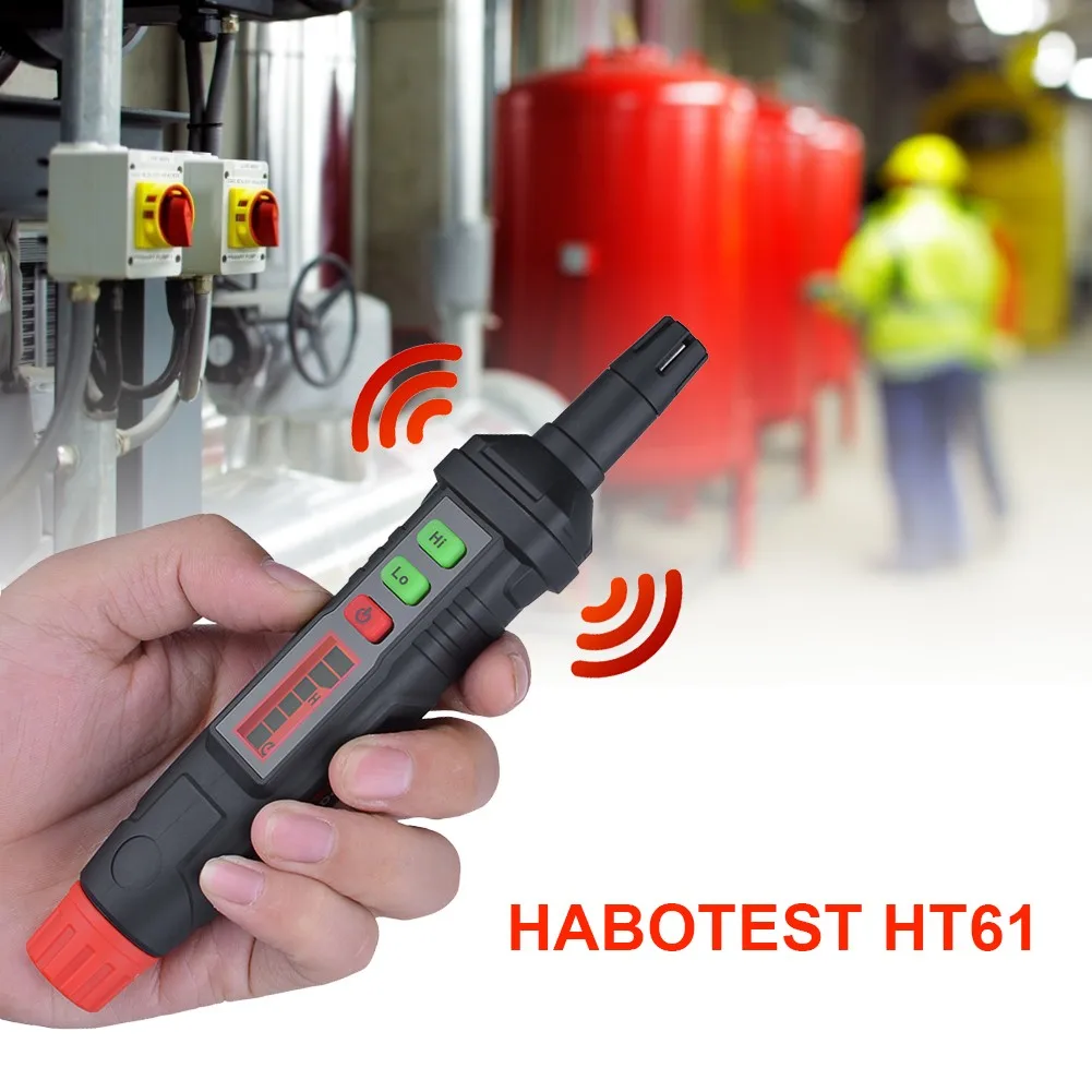 HT61 Household Gas Leak Detector Gas Analyzer Pen Combustible Gas Detector Gas Leakage Alarm Analyzer 50-1000PPM
HT61 Household Gas Leak Detector Gas Analyzer Pen Combustible Gas Detector Gas Leakage Alarm Analyzer 50-1000PPM