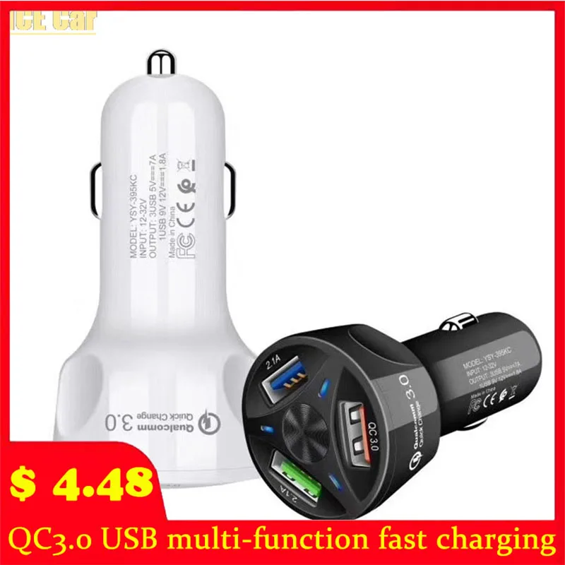 Car Charger Distributor USB 12V Cigarette Lighter Car Products Car Accessories Camper Accessories 3 with USB Fast Charge
Car Charger Distributor USB 12V Cigarette Lighter Car Products Car Accessories Camper Accessories 3 with USB Fast Charge