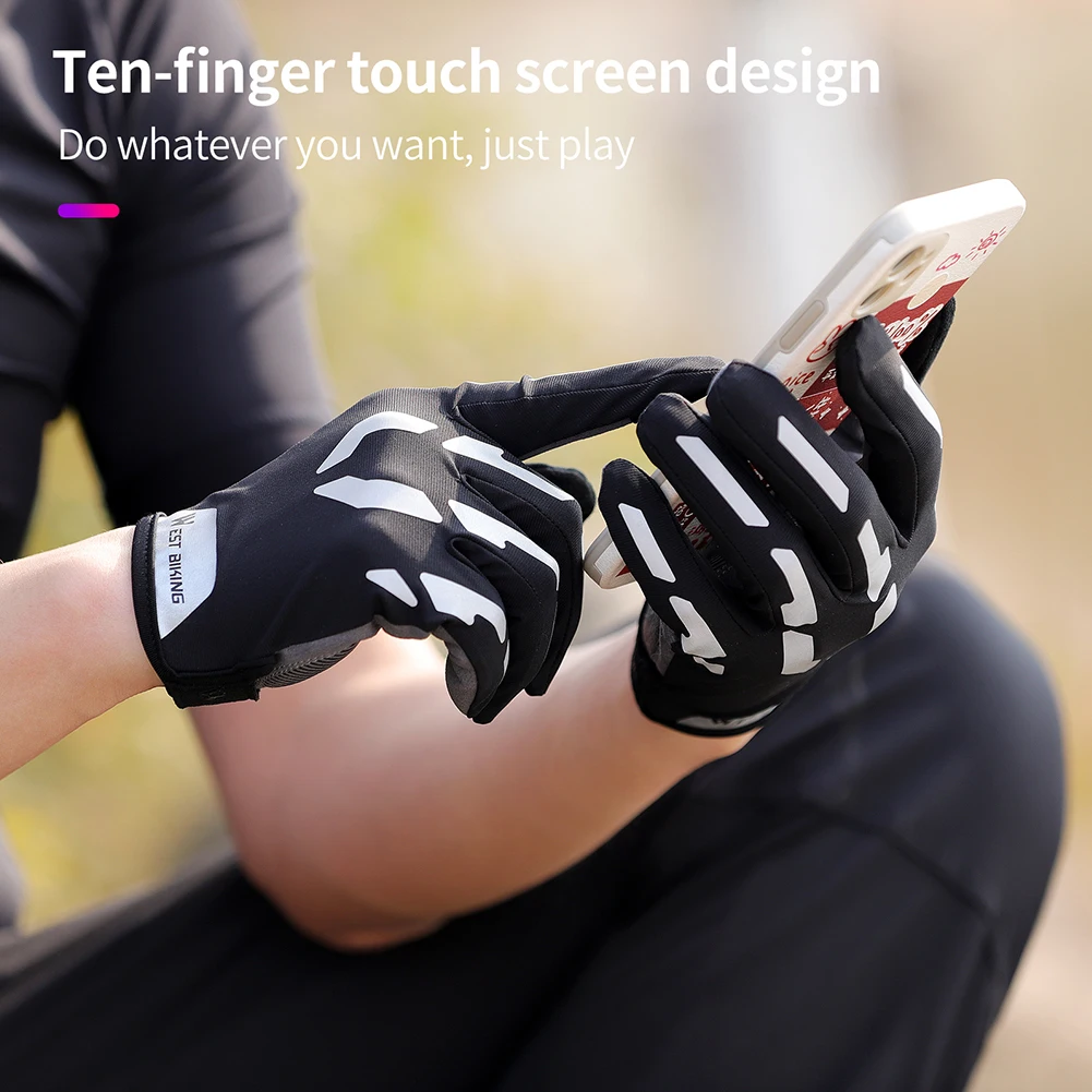 WEST BIKING Bicycle Reflective Gloves Touch Screen Bike Motorcycle Sports Gloves Camping Cycling Half Finger Sport Gloves
WEST BIKING Bicycle Reflective Gloves Touch Screen Bike Motorcycle Sports Gloves Camping Cycling Half Finger Sport Gloves