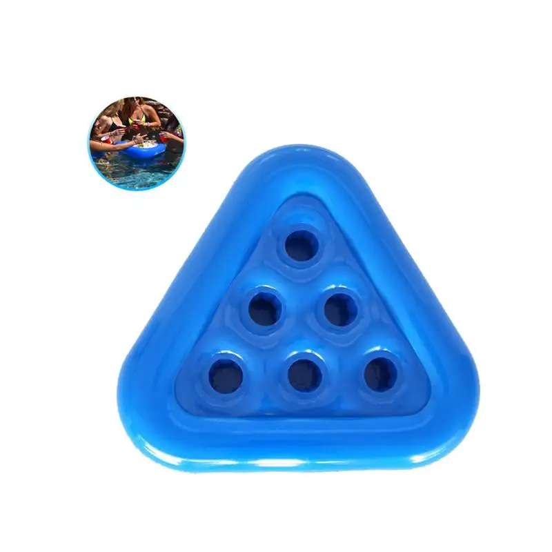 Triangle Shape Inflatable PVC Water Swimming Pool Drink Cup Stand Holder Float Toy Coasters For Beverage Bottle Coaster
Triangle Shape Inflatable PVC Water Swimming Pool Drink Cup Stand Holder Float Toy Coasters For Beverage Bottle Coaster