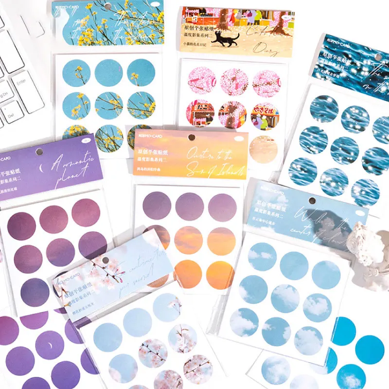 Creative Lovely Dots Decorate Daily Diary Sticker Scrapbook Plan Graffiti Stationery Practical Convenient Kids Gift Paper DIY
Creative Lovely Dots Decorate Daily Diary Sticker Scrapbook Plan Graffiti Stationery Practical Convenient Kids Gift Paper DIY