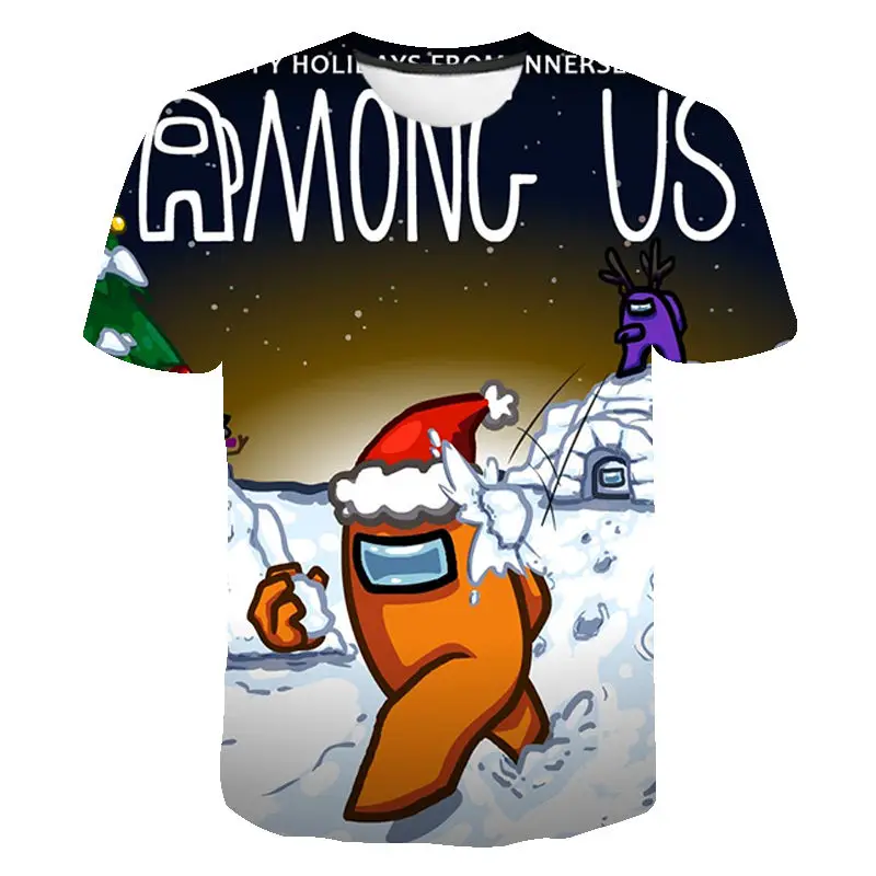 T Shirt Men Summer Game Among Us Casual Cartoon Tee Shirts Kids 3D Printed Short Sleeve Fashion Streetwear Children Clothing
T Shirt Men Summer Game Among Us Casual Cartoon Tee Shirts Kids 3D Printed Short Sleeve Fashion Streetwear Children Clothing