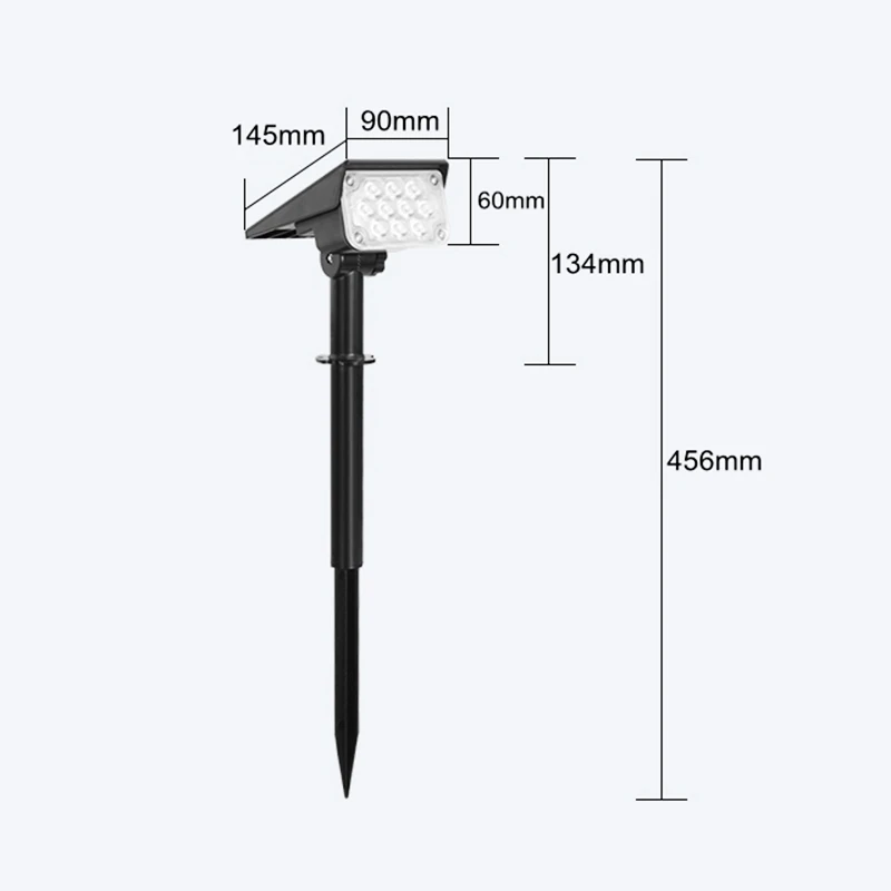 1/2/4 Pcs LED Solar Landscape Spotlight Waterproof Solar Powered Wall Light Wireless Outdoor Lawn Light For Yard Garden Driveway
1/2/4 Pcs LED Solar Landscape Spotlight Waterproof Solar Powered Wall Light Wireless Outdoor Lawn Light For Yard Garden Driveway