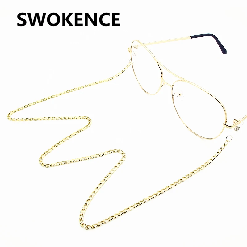 Цепочка для очков, металлическая, ручной работы, 2 шт./лот 
Цепочка для очков, металлическая, ручной работы, 2 шт./лот