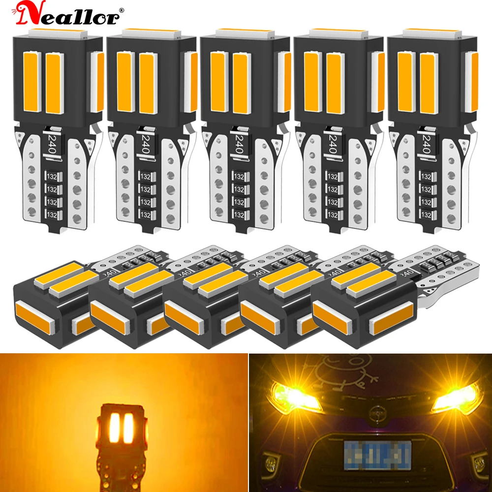 10x T10 LED W5W 5 Вт боковые автомобильные внутренние фары 12 В сверхъяркая лампа 7020 чипов 194 168 автомобильные белые 6000K купольные лампы для парковоч...
10x T10 LED W5W 5 Вт боковые автомобильные внутренние фары 12 В сверхъяркая лампа 7020 чипов 194 168 автомобильные белые 6000K купольные лампы для парковоч...