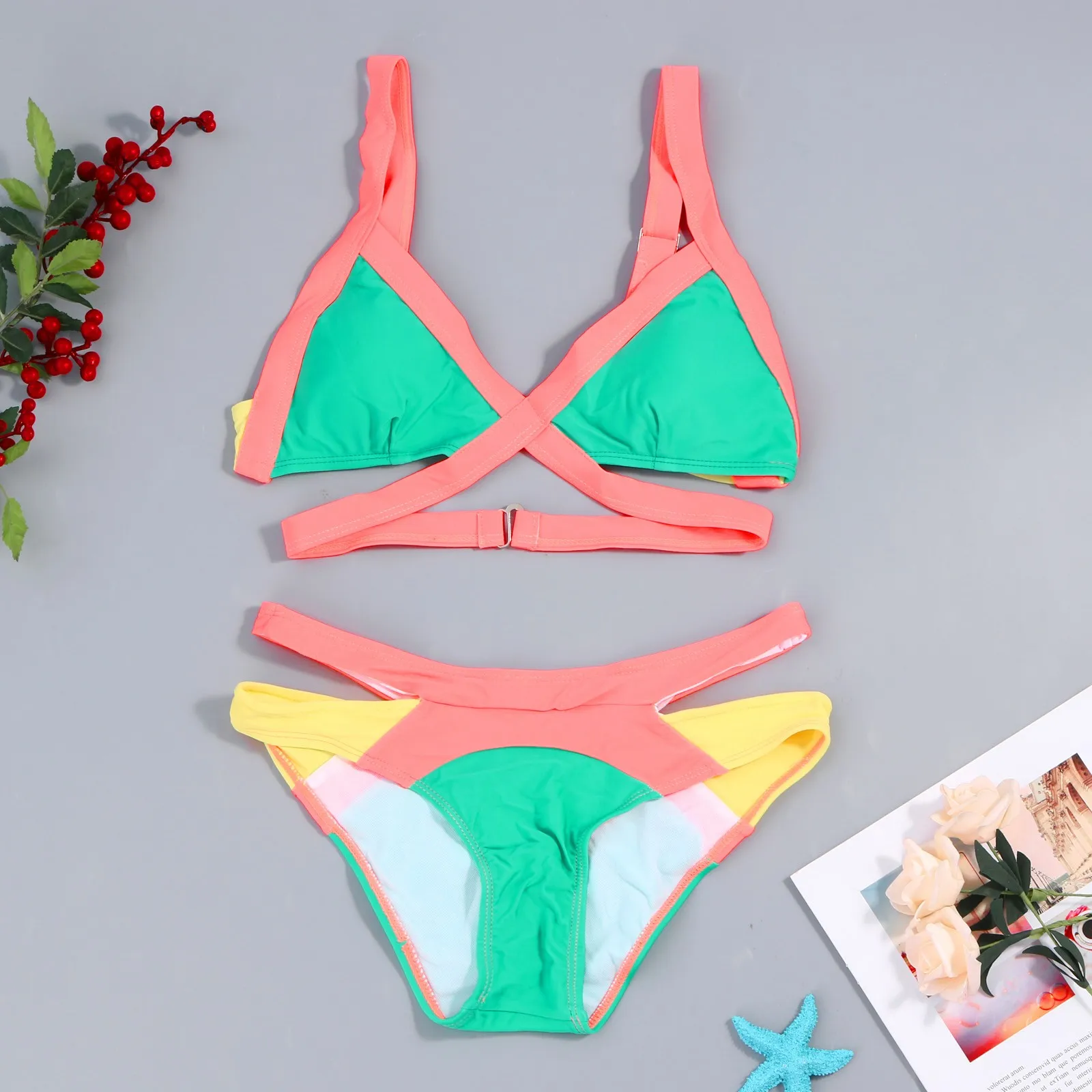 Women's Swimwear 2021 Summer Sexy Bikini Wave Solid Color Cup Split Cover-up Swimsuit Woman Beachwear Two-piece Bathing Suit#G
Women's Swimwear 2021 Summer Sexy Bikini Wave Solid Color Cup Split Cover-up Swimsuit Woman Beachwear Two-piece Bathing Suit#G