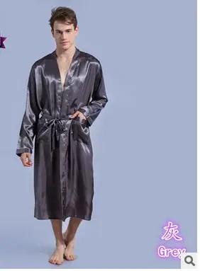 30pcs/lot fedex fast Long Sleeve Chinese v-neck satin Robes Gown New Male Kimono Bathrobe faux silk Sleepwear Nightwear
30pcs/lot fedex fast Long Sleeve Chinese v-neck satin Robes Gown New Male Kimono Bathrobe faux silk Sleepwear Nightwear