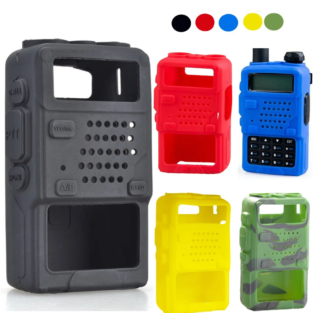 Besegad Soft Case Silicone Handheld Cover Shell Holster for Baofeng Two Way Mobile Radio UV5R 5RA 5RB 5RC 5RD TYT THF8
Besegad Soft Case Silicone Handheld Cover Shell Holster for Baofeng Two Way Mobile Radio UV5R 5RA 5RB 5RC 5RD TYT THF8