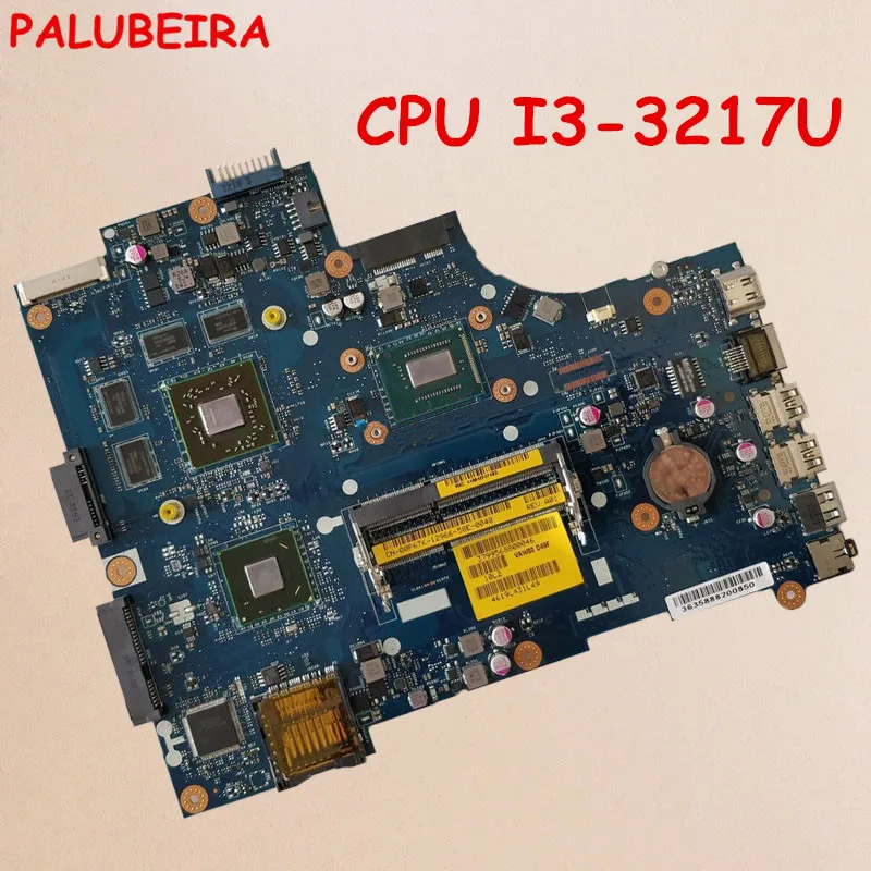 PALUBEIRA CN-09V1KJ 09V1KJ 9V1KJ VAW01 LA-9101P для Dell Inspiron 3521 5521 Материнская плата ноутбука SR0N9 I3-3217U 100%