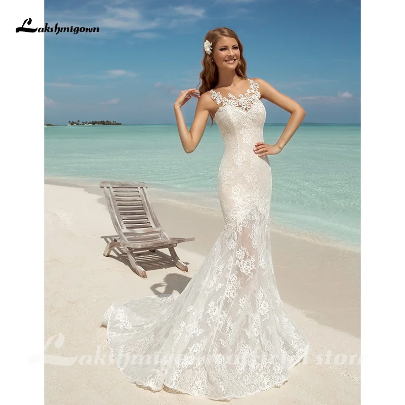 White Wedding Dress Lace Appliques Flower robe de mariee Elegant Bride Dress Lace Wedding Gowns Beautiful Mermaid Bridal Gown
White Wedding Dress Lace Appliques Flower robe de mariee Elegant Bride Dress Lace Wedding Gowns Beautiful Mermaid Bridal Gown