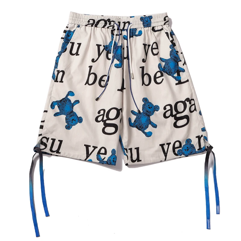2021 Fashion Style Bear Letter Print Men's Phantom Beach Shorts Bermuda Surfing Swim Board Shorts Harajuku Street Styles Shorts
2021 Fashion Style Bear Letter Print Men's Phantom Beach Shorts Bermuda Surfing Swim Board Shorts Harajuku Street Styles Shorts