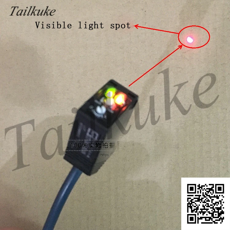 Qualitative Small Volume Square Laser Photoelectric Switch Diffuse Reflection Laser Sensor NPN PNP DC Three-wire
Qualitative Small Volume Square Laser Photoelectric Switch Diffuse Reflection Laser Sensor NPN PNP DC Three-wire