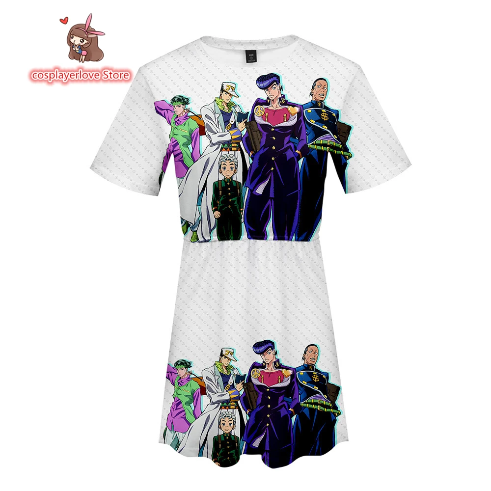 JOJO'S BIZARRE ADVENTURE 3D Print Summer Women Cute Party Dress Sleeveless Round Neck Casual Chiffon
JOJO'S BIZARRE ADVENTURE 3D Print Summer Women Cute Party Dress Sleeveless Round Neck Casual Chiffon