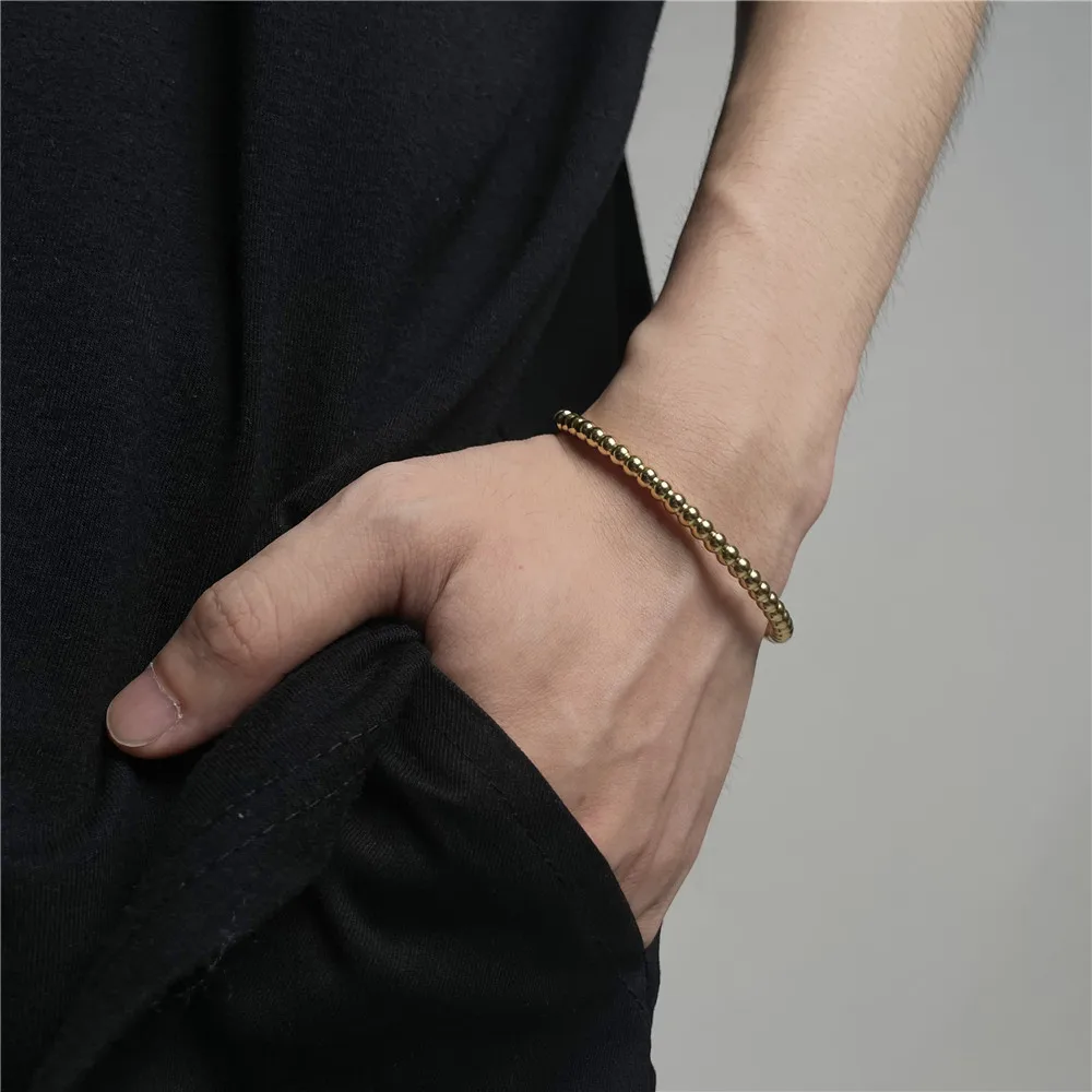 The New Cool Style Stainless Steel Simple Bracelet Bracelet Trendy Personality Titanium Steel Geometric Open BraceletZZ83
The New Cool Style Stainless Steel Simple Bracelet Bracelet Trendy Personality Titanium Steel Geometric Open BraceletZZ83