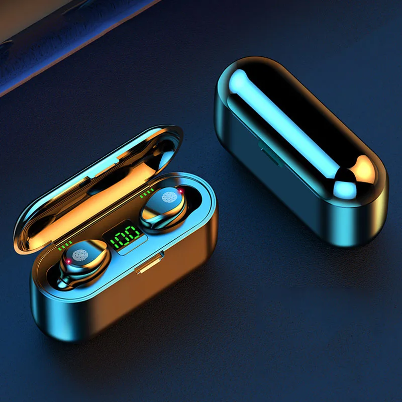 Wireless Headphones V5.0 Bluetooth Earbuds Zero Delay HD Stereo Gaming Headset With Dual Mic and 2000mAh Battery Charge Case
Wireless Headphones V5.0 Bluetooth Earbuds Zero Delay HD Stereo Gaming Headset With Dual Mic and 2000mAh Battery Charge Case