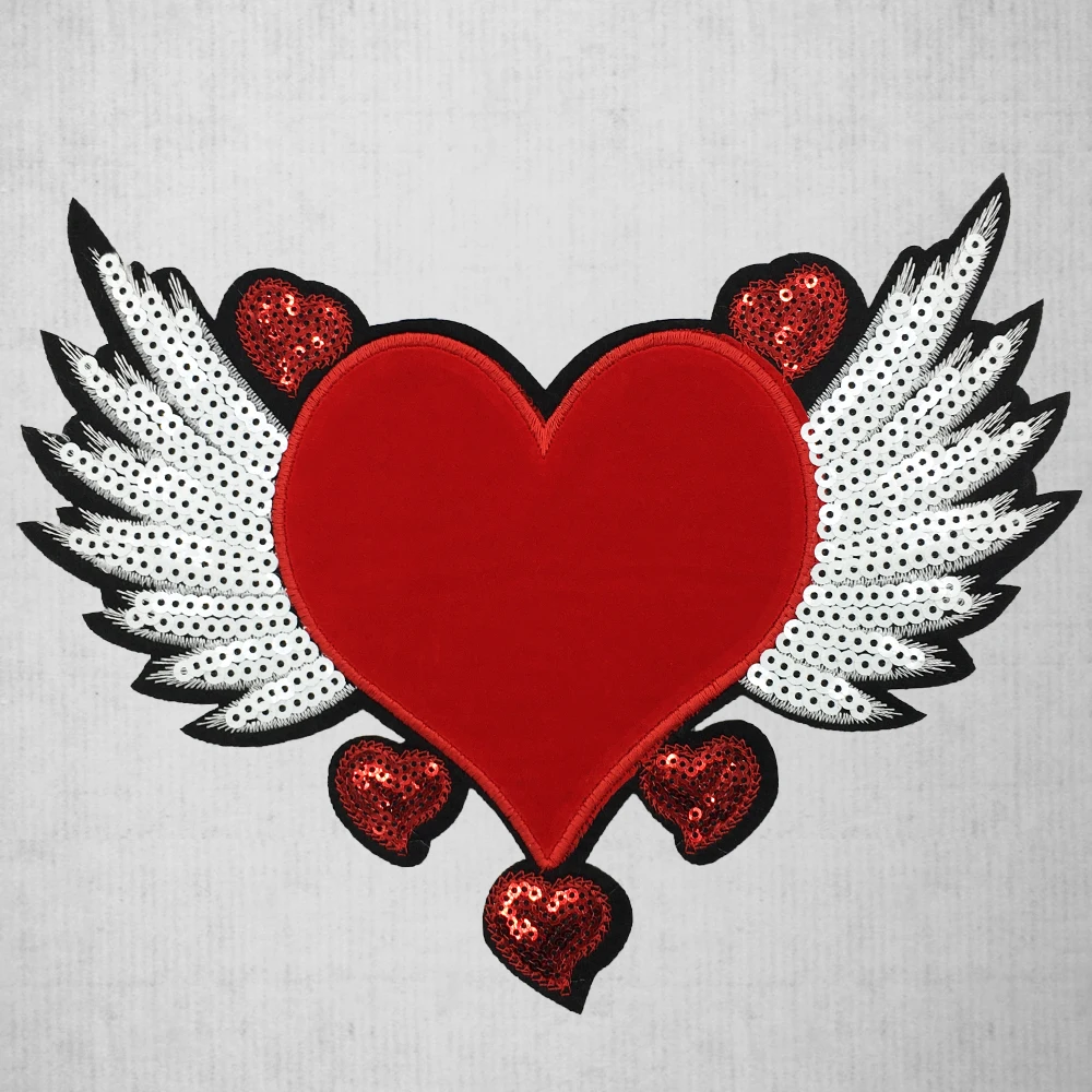 1PcsFashion Large EmbroiderySequin Wing Patch for Clothes Applique Jeans DIY Accessories Cute Sew on Feather Patches18cm*22.5cm
1PcsFashion Large EmbroiderySequin Wing Patch for Clothes Applique Jeans DIY Accessories Cute Sew on Feather Patches18cm*22.5cm