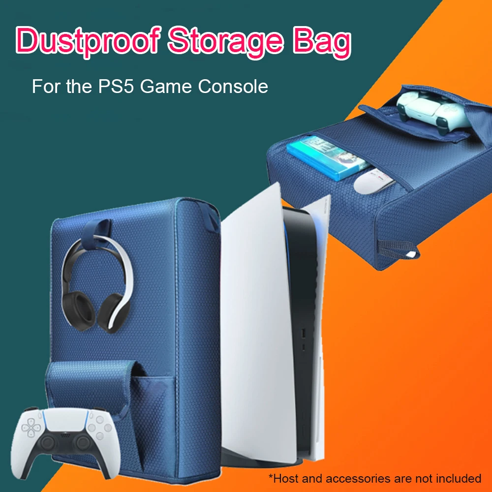 Console Dust Cover Dustproof Waterproof Wear Resistant Storage Protective Dust Proof Cover Bag for PS5 Ultra HD/DE Game Console
Console Dust Cover Dustproof Waterproof Wear Resistant Storage Protective Dust Proof Cover Bag for PS5 Ultra HD/DE Game Console