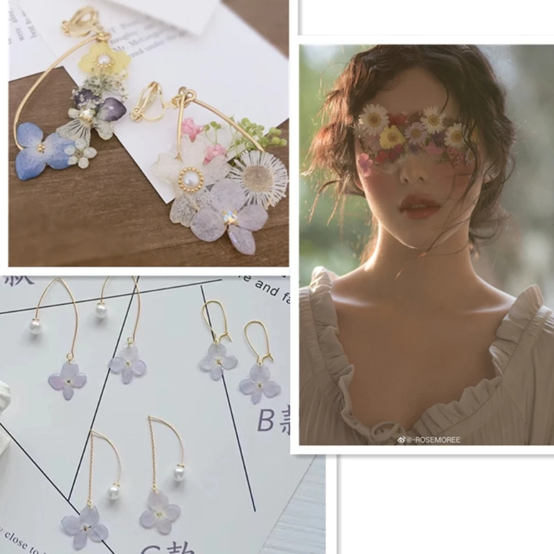 60 Pcs/Set Natural Pink Purple Hydrangea DIY Dried Flowers UV Expoxy Resin Mold Filling Flower Nail Art Pressed Flower
60 Pcs/Set Natural Pink Purple Hydrangea DIY Dried Flowers UV Expoxy Resin Mold Filling Flower Nail Art Pressed Flower