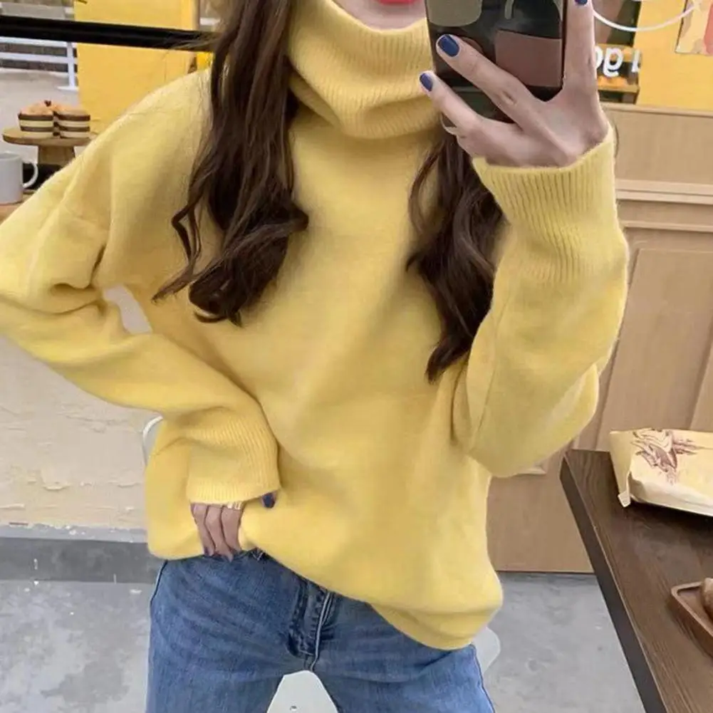 Winter Sweater Long Sleeve Loose Pullover Sweater Pullover Sweater Charming Knitted Top
Winter Sweater Long Sleeve Loose Pullover Sweater Pullover Sweater Charming Knitted Top