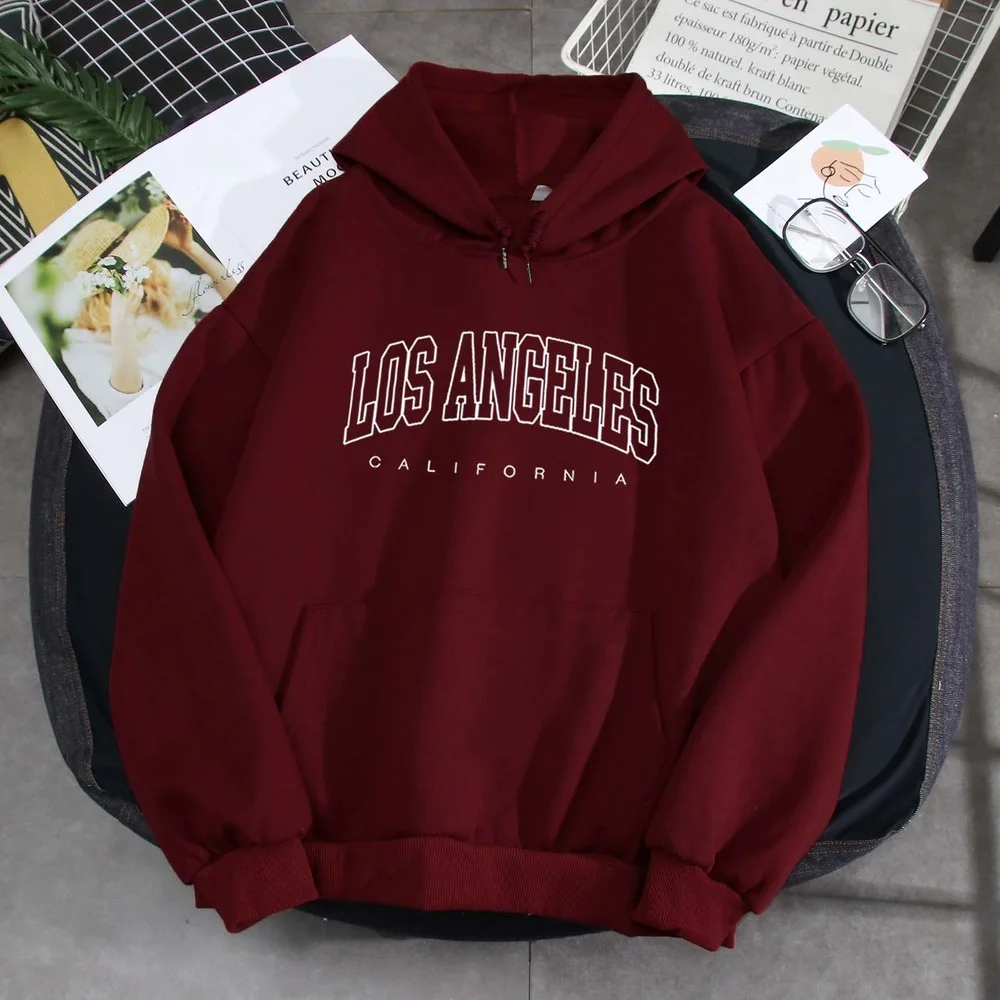 Letter Print Hoodie Cotton Sweatshirt with Pocket Los Angeles Oversized Slogan Graphic Streetwear Winter Clothes Women Fashion
Letter Print Hoodie Cotton Sweatshirt with Pocket Los Angeles Oversized Slogan Graphic Streetwear Winter Clothes Women Fashion