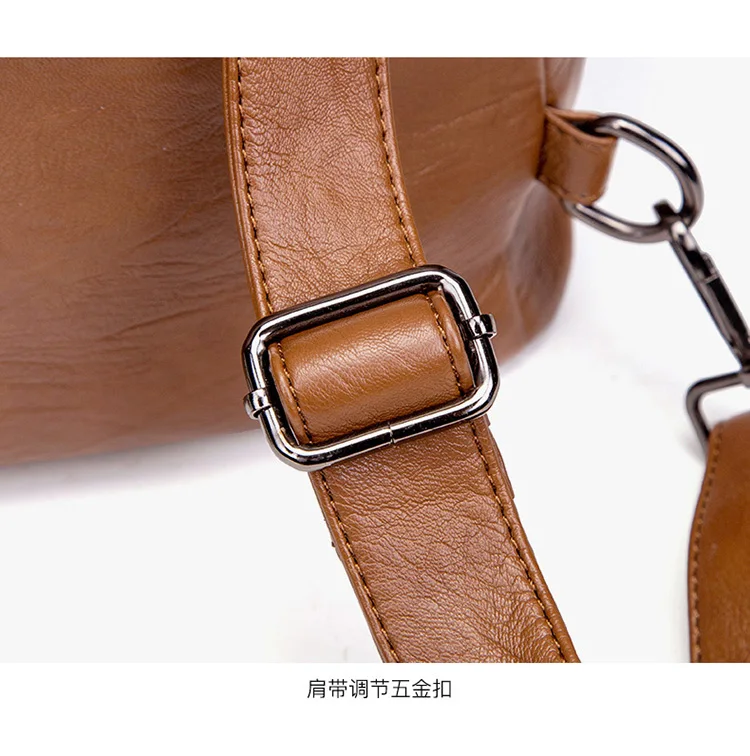 Cowhide Leather Shoulder Bag For Teenage Girls Kids Fashion New School Bags Backpack Large Capacity Students Travel
Cowhide Leather Shoulder Bag For Teenage Girls Kids Fashion New School Bags Backpack Large Capacity Students Travel
